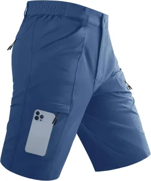 TACVASEN Men's Hiking Cargo Shorts 10" Quick Dry Lightweight Casual Golf Work Shorts with Zipper Pocket Summer Outdoor