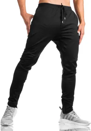 TBMPOY Men's Tapered Joggers Workout Athletic Running Sweatpants Slim Fit Drawstring Pants with Pockets