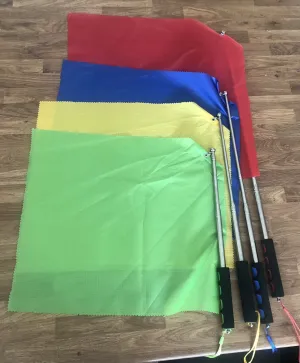 Telescopic Extendable Natural Horsemanship Training Stick And Flag