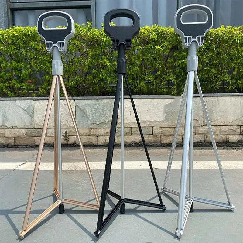 Telescopic Hiking Stick Seat - Portable Outdoor Camping Accessory