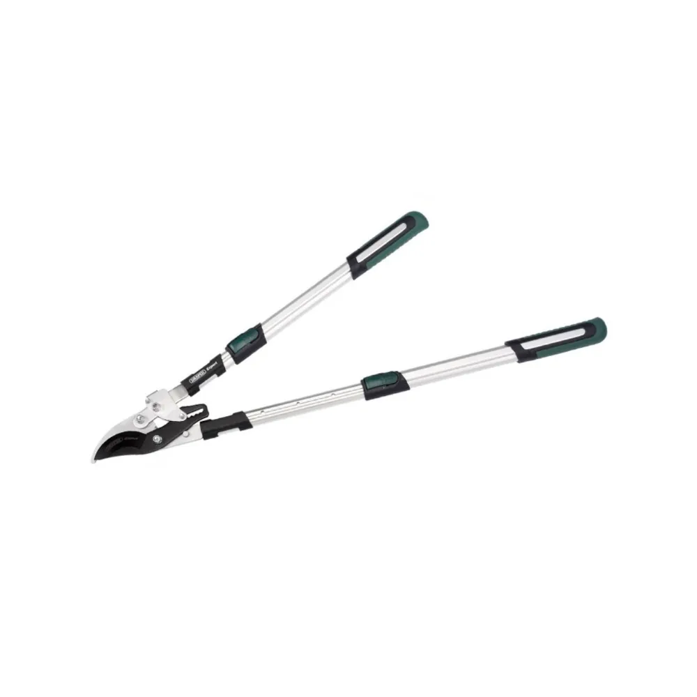 Telescopic Soft Grip Bypass Ratchet Action Loppers