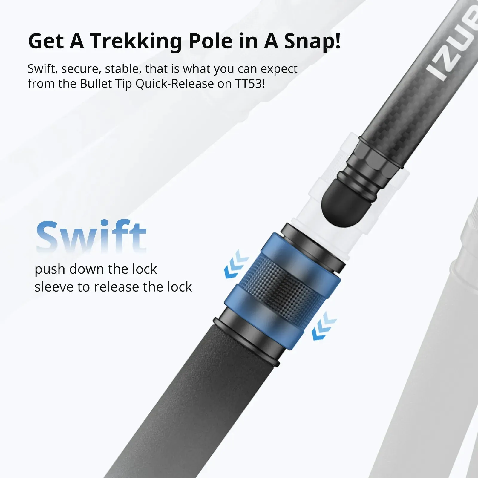Ulanzi TT35 Hiking Stick Tripod Kit
