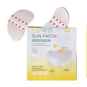 Ultra-Thin Transparent UV Protection Patches – 0.015mm Waterproof Stickers for Outdoor Activities, Golf, Hiking, Running – Strong Adhesion – 4 Pairs