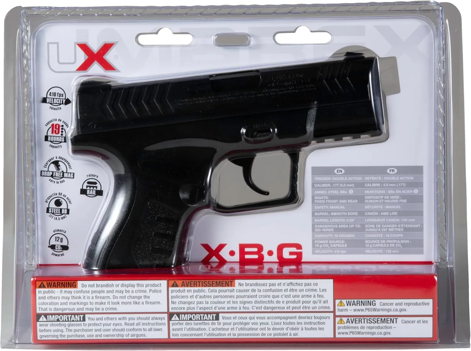 Umarex XBG .177 Caliber BB