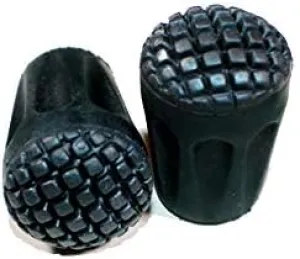 Urban Poling Trekking Tips – Hiking Pole and Walking Stick Covers in Black
