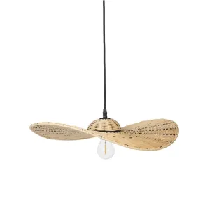 Vayen, hanging lamp - natural rattan