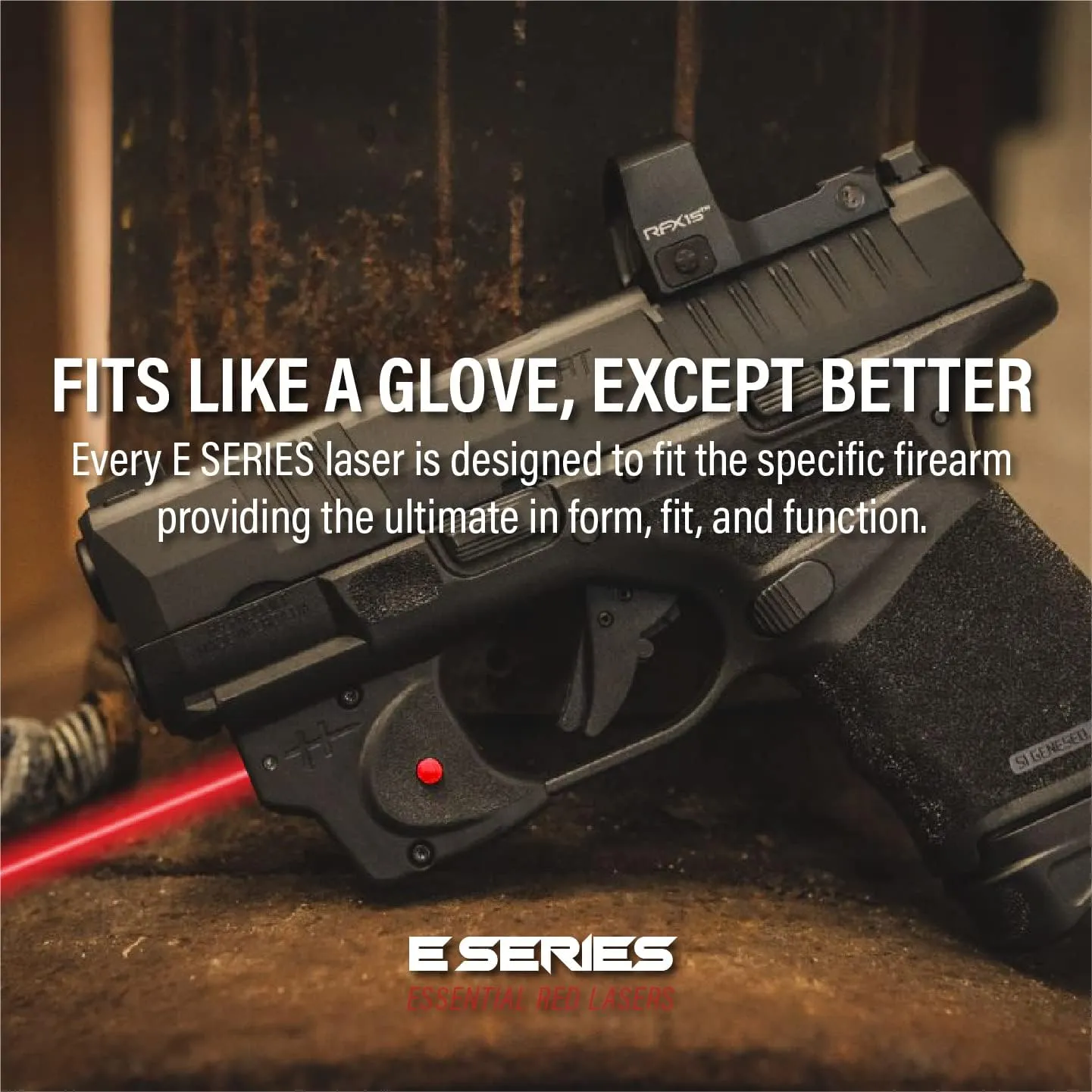 Viridian E Series Class 3R Red Laser Sight, <5mW Output