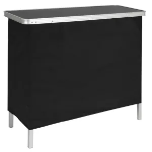 w/ Portable Bar Table - Carrying Full collection Black Removable Pop-Up Skirt Case, High-efficiency