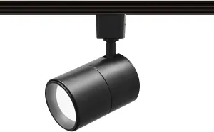 WAC Lighting H-LED202-30-BK Contemporary Summit ACLED 15W Beamshift Line Voltage Cylinder H-Track Head , Black