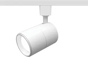 WAC Lighting H-LED202-30-WT Contemporary Summit ACLED 15W Beamshift Line Voltage Cylinder H-Track Head