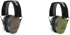 Walker's Muff Razor Slim Low-Profile Compact Folding 27db Nrr Gun Range Shooting Hearing Protection Passive