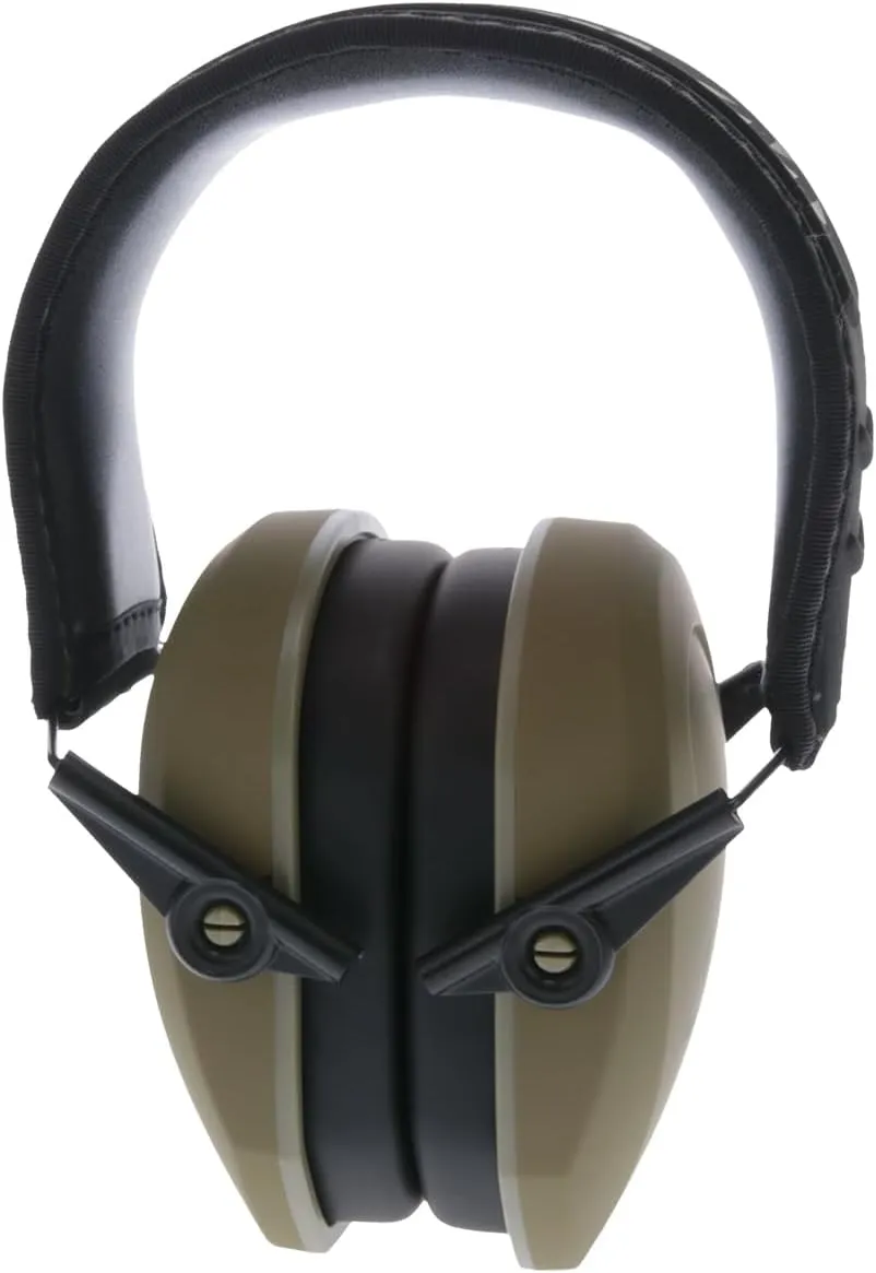 Walker's Muff Razor Slim Low-Profile Compact Folding 27db Nrr Gun Range Shooting Hearing Protection Passive