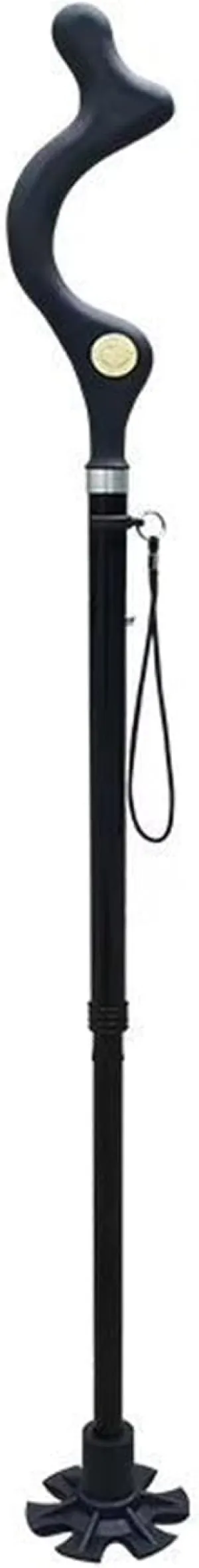 Walking Stick Elderly Folding Walking Cane Non Slip Crutches for The Elderly Non Slip Aid for Climbing Hiking Stick