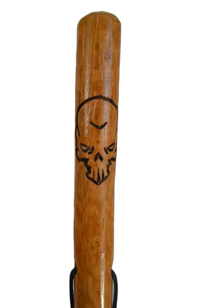 Walking Stick with you Choice of Hand-carved Image: Skull, Eagle, Turtle, Dragon, Frog, Wings, or Rose