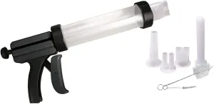 Weston Original Jerky Gun Jr , Plastic Tube Holds 1lb of Ground Meat, Dishwasher Safe,White