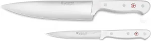 WÜSTHOF Gourmet White 2-Piece Chef's Knife Set