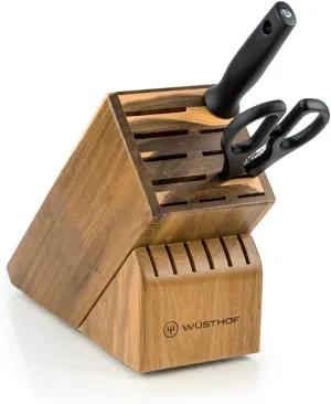 Wusthof Create-a-Set Block Set with Honing Steel and Come-A-Part Scissors