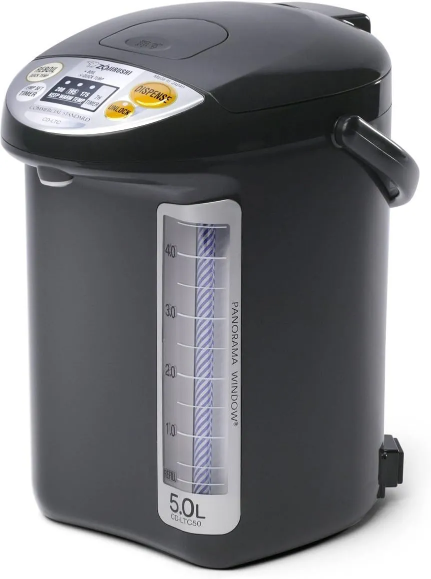 Zojirushi CD-LTC50 Commercial Water Boiler and Warmer (169 oz, Black)