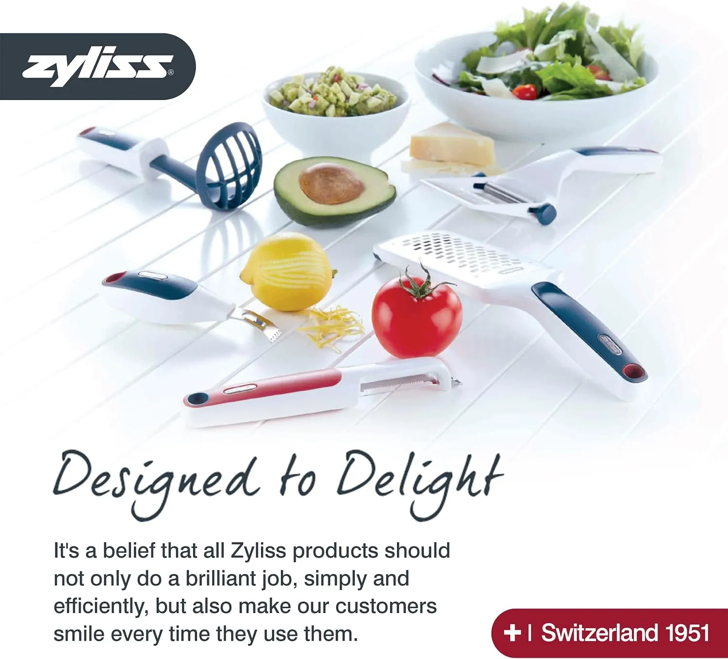 Zyliss Utility Kitchen Knives with Sheath Covers - Dishwasher Safe - Stainless Steel Kitchen Knives Perfect for Cutting Meat, Vegetables & Fruit - 2 Piece Serrated Utility Set